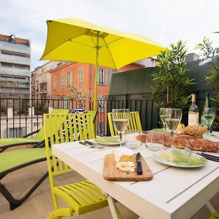 Апартаменты F2 Terrasse, Moderne, Hyper Centre, Clim, Ascenseur- Dubouchage Ницца Экстерьер фото