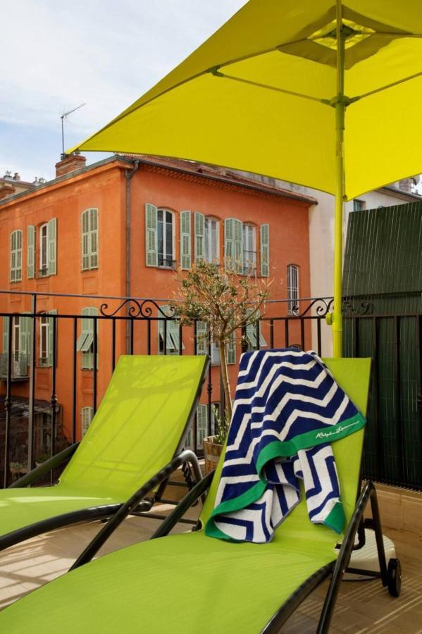 Апартаменты F2 Terrasse, Moderne, Hyper Centre, Clim, Ascenseur- Dubouchage Ницца Экстерьер фото