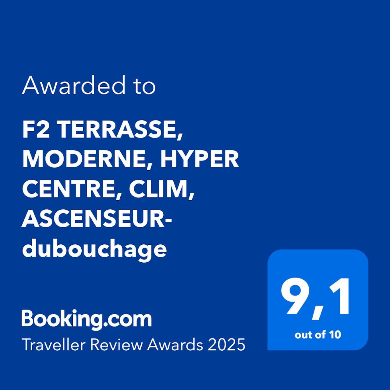 Апартаменты F2 Terrasse, Moderne, Hyper Centre, Clim, Ascenseur- Dubouchage Ницца Экстерьер фото